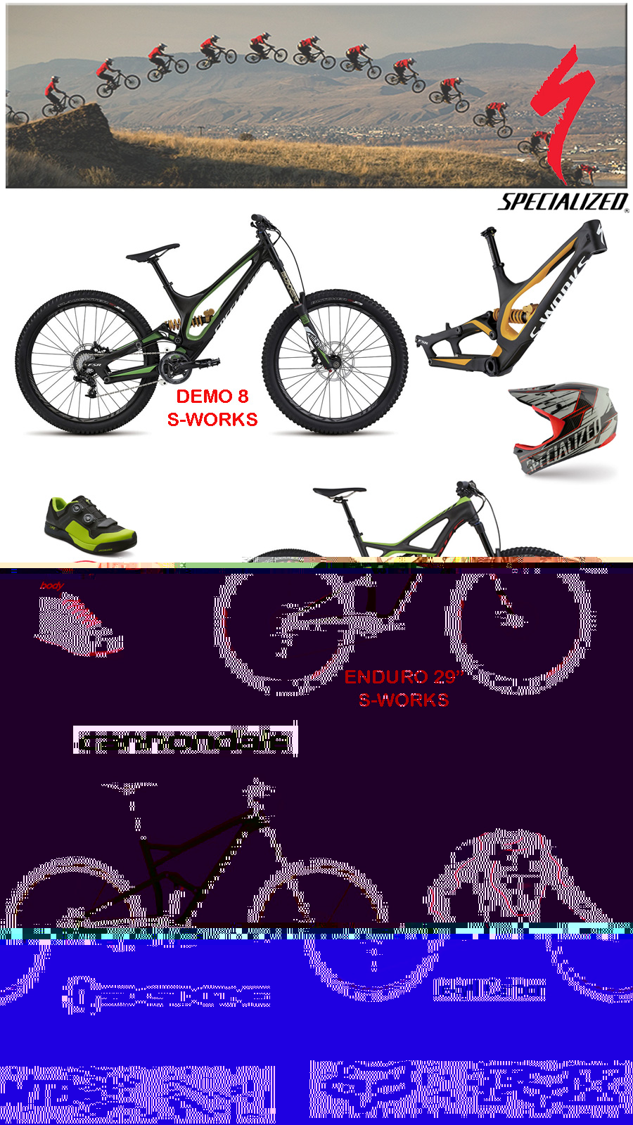 Reparto Freeride & Downhill